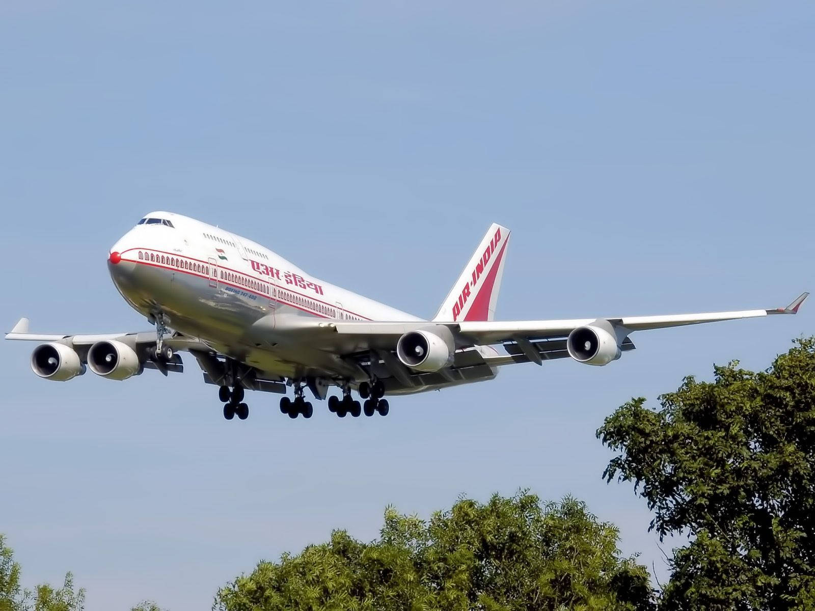 Air India Boeing B747-400 Wallpaper