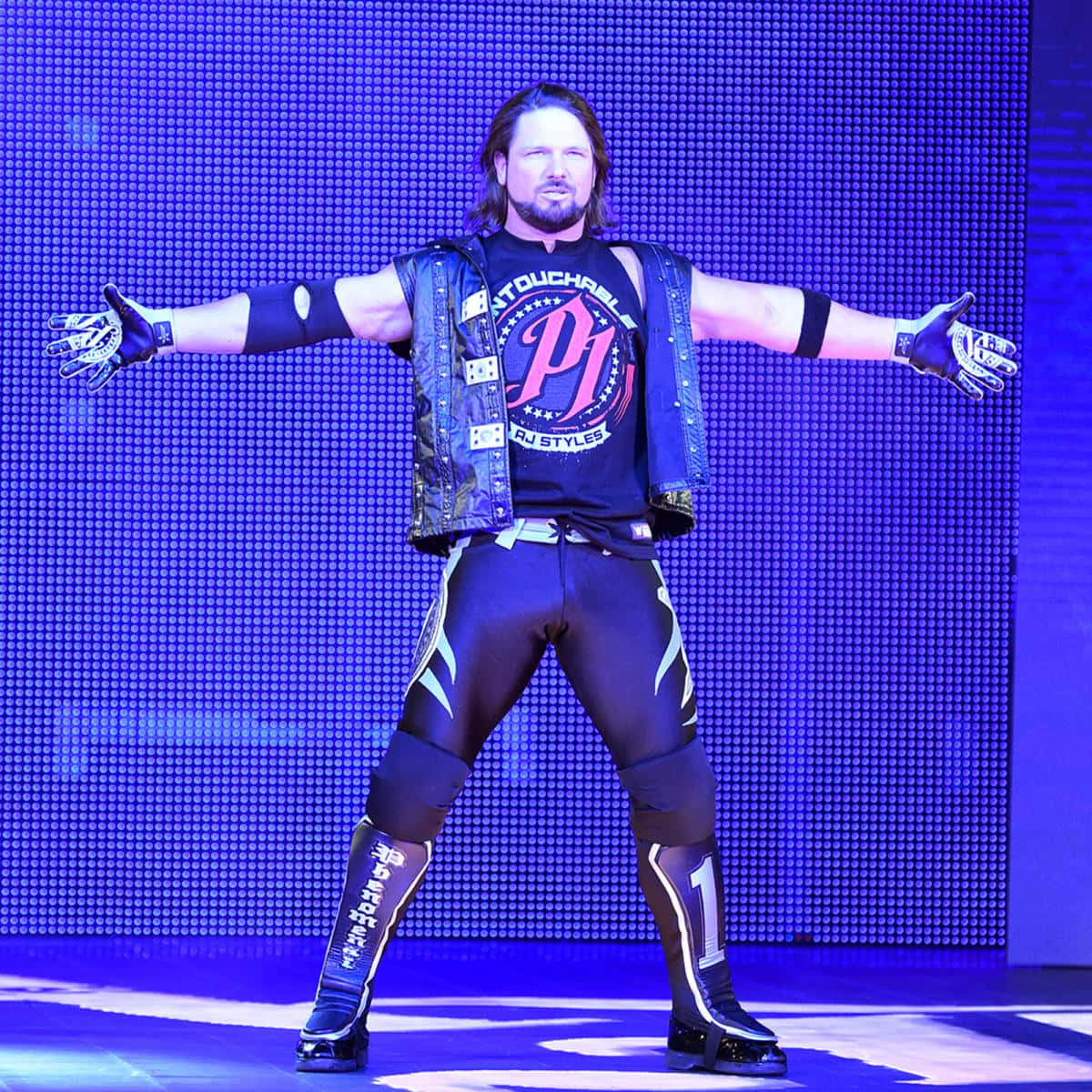 Aj Styles Grand Entrance Wallpaper