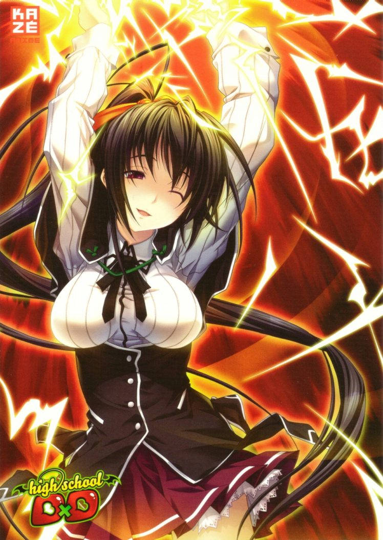 Akeno Himejima High School Dxd Wallpaper