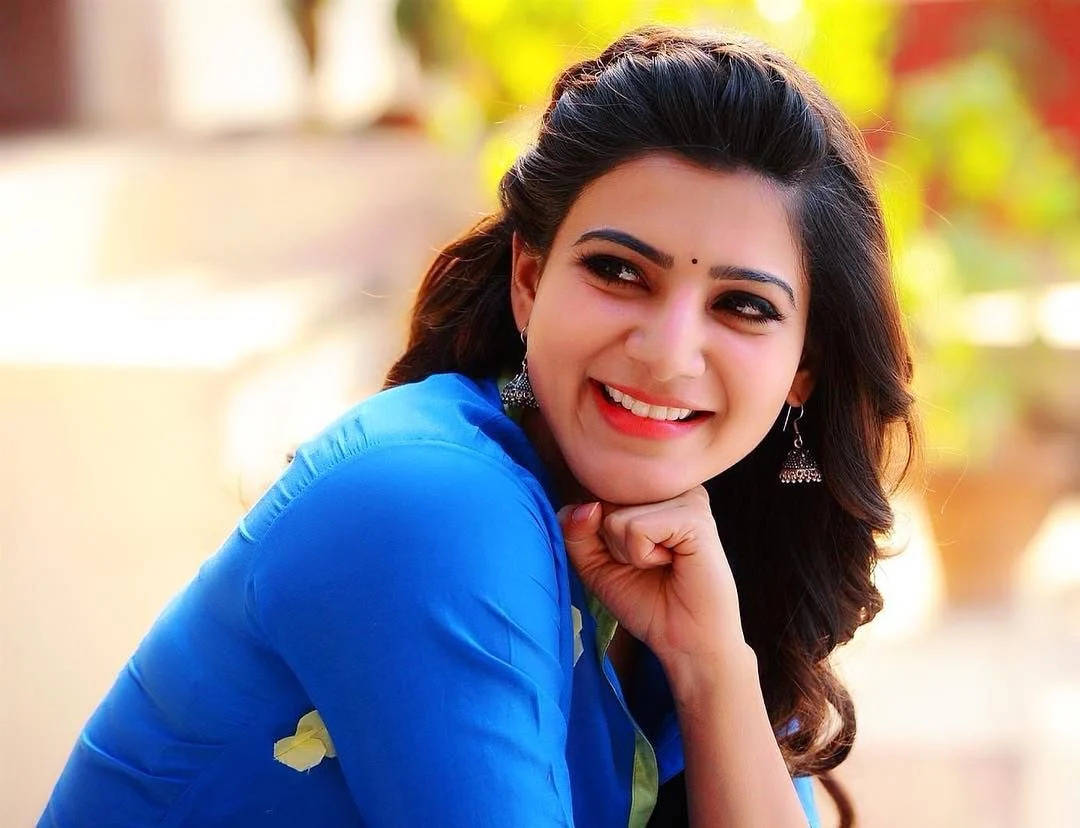 Akkineni Samantha Hd Pretty Smile Wallpaper