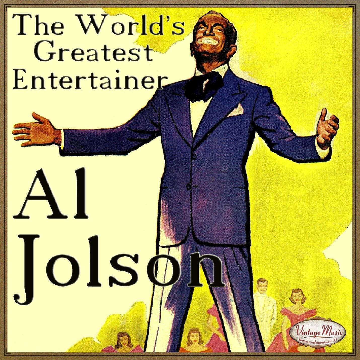 Al Jolson World's Greatest Entertainer Wallpaper