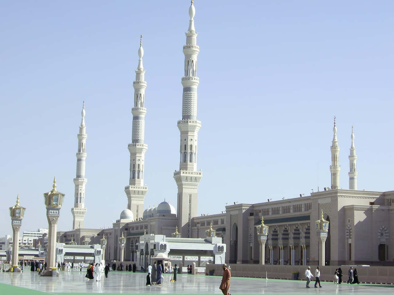 Al Masjid_an Nabawi_ Medina Wallpaper