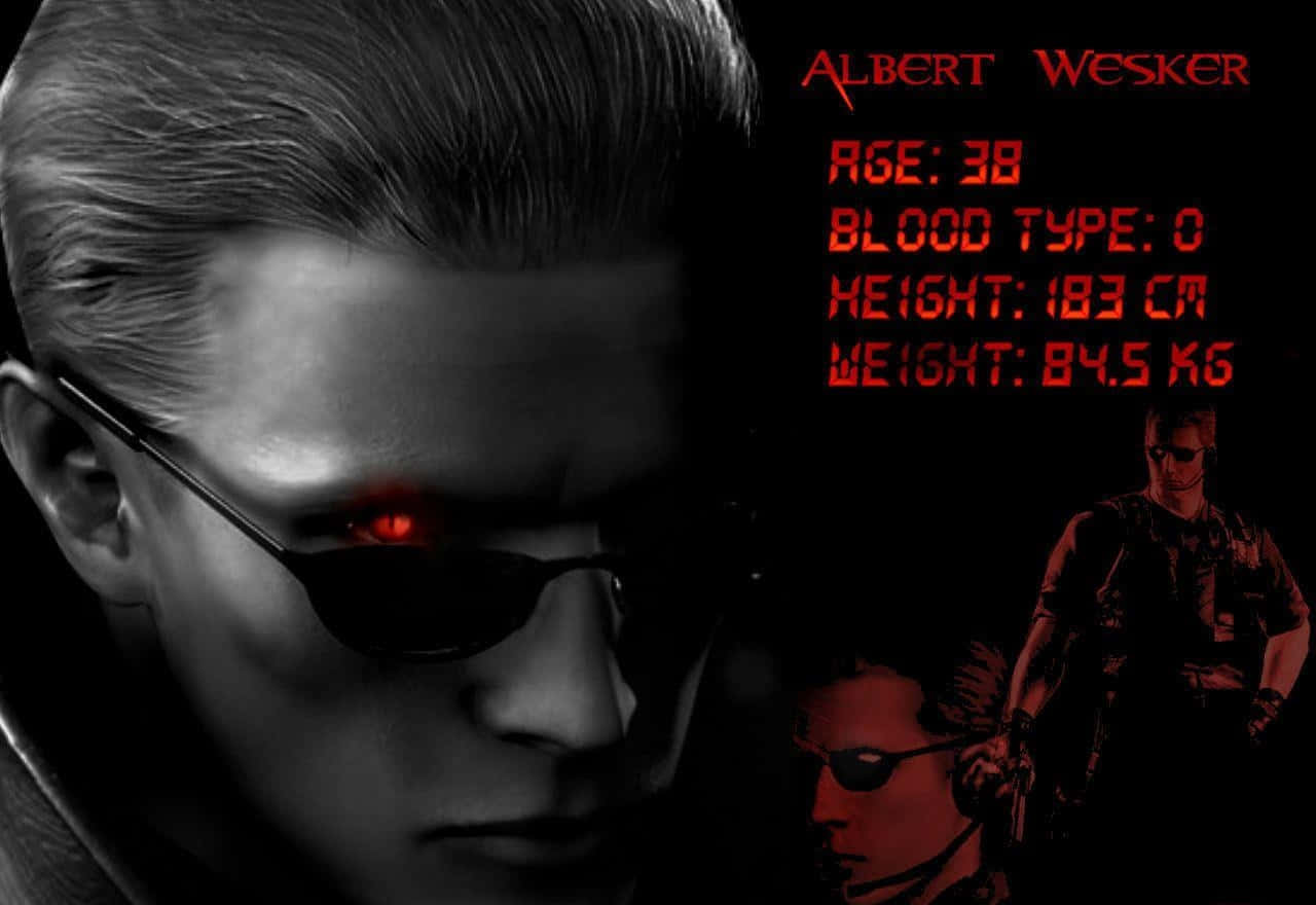 Albert Wesker In Action Wallpaper