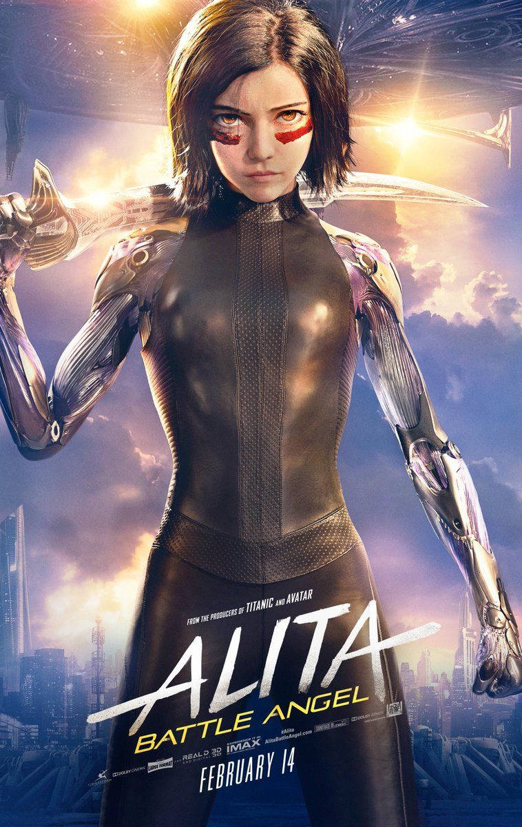 Alita Official Film Poster Wallpaper