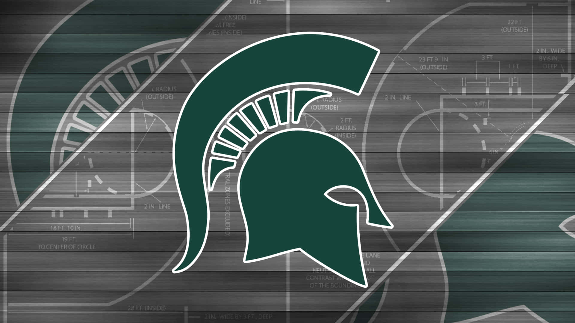 All In For The Michigan State Spartans Wallpaper