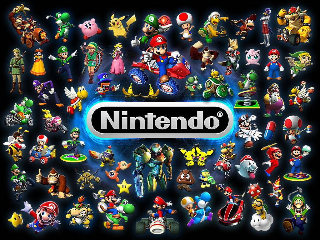 All Nintendo Characters Wallpaper
