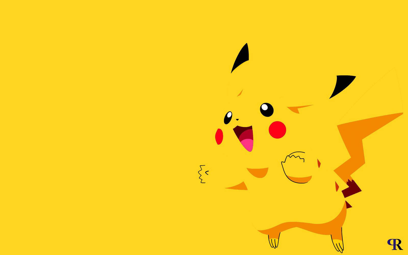 All Yellow Pikachu Wallpaper