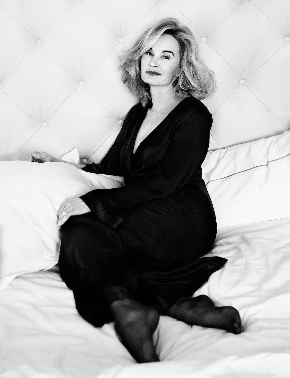 Alluring Portrait Of Jessica Lange Wallpaper