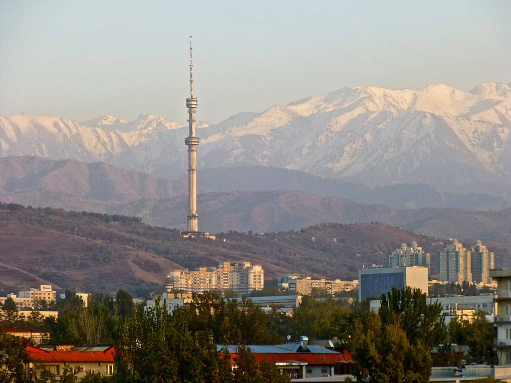 Alma Ata Tower In Almaty Wallpaper