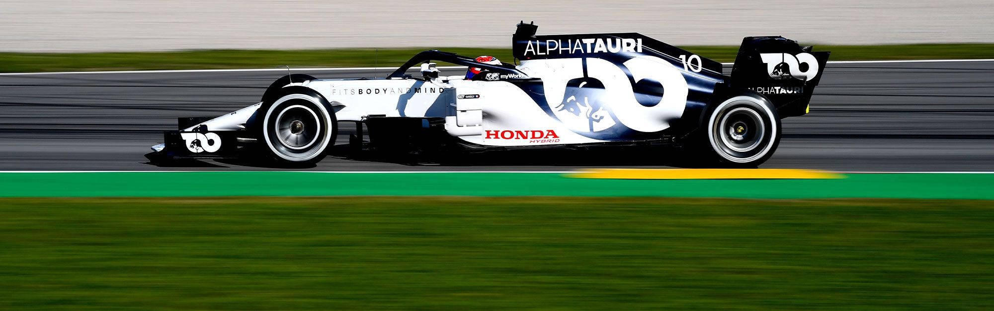 Alphatauri F1 Racing Car Wallpaper