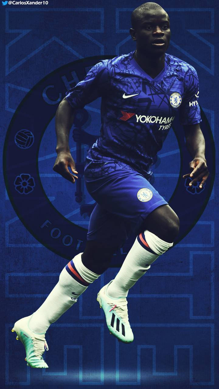 Amazing N'golo Kante Full Body Wallpaper