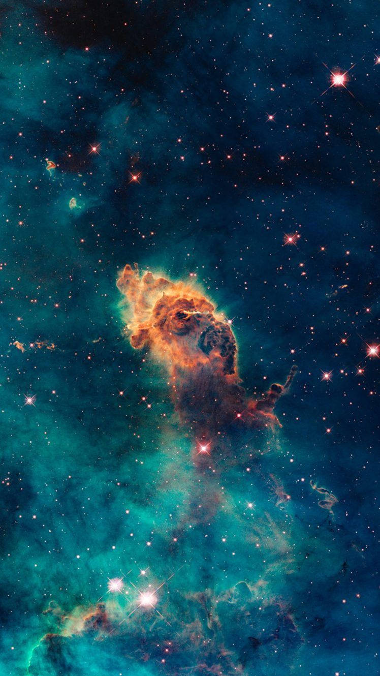 Amazing Space Galaxy Portrait Wallpaper