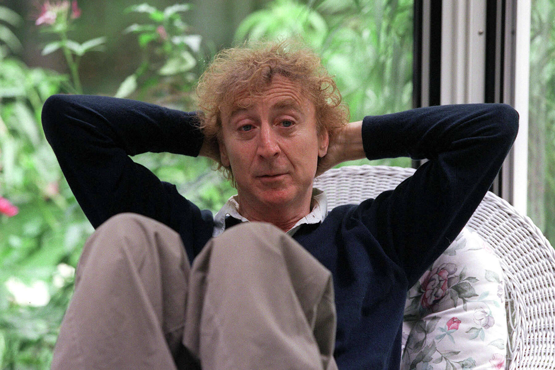 American Actor Gene Wilder 1977 Interview In New York Wallpaper