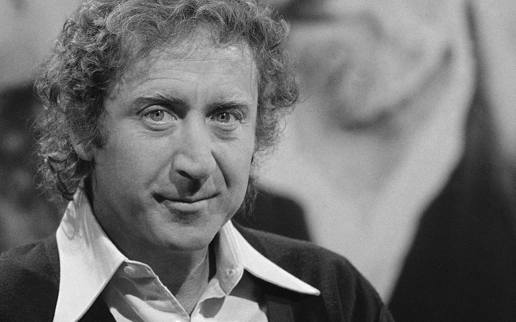 American Actor Gene Wilder Nbc Studio Interview Wallpaper