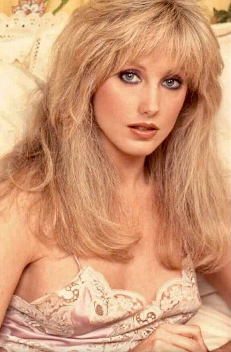 American Actress Morgan Fairchild Innocent Face Wallpaper