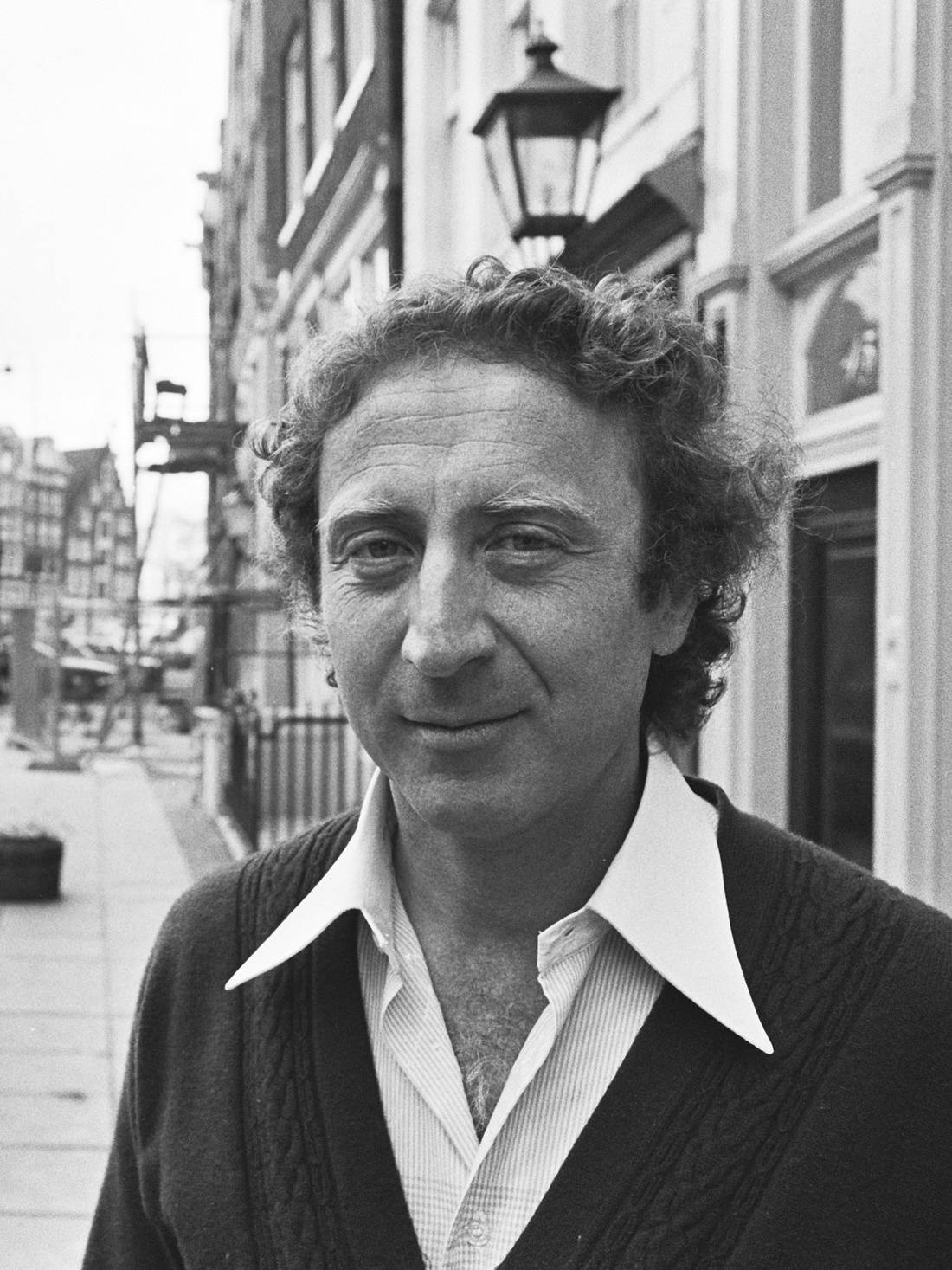 American Celebrity Gene Wilder In Amsterdam Wallpaper