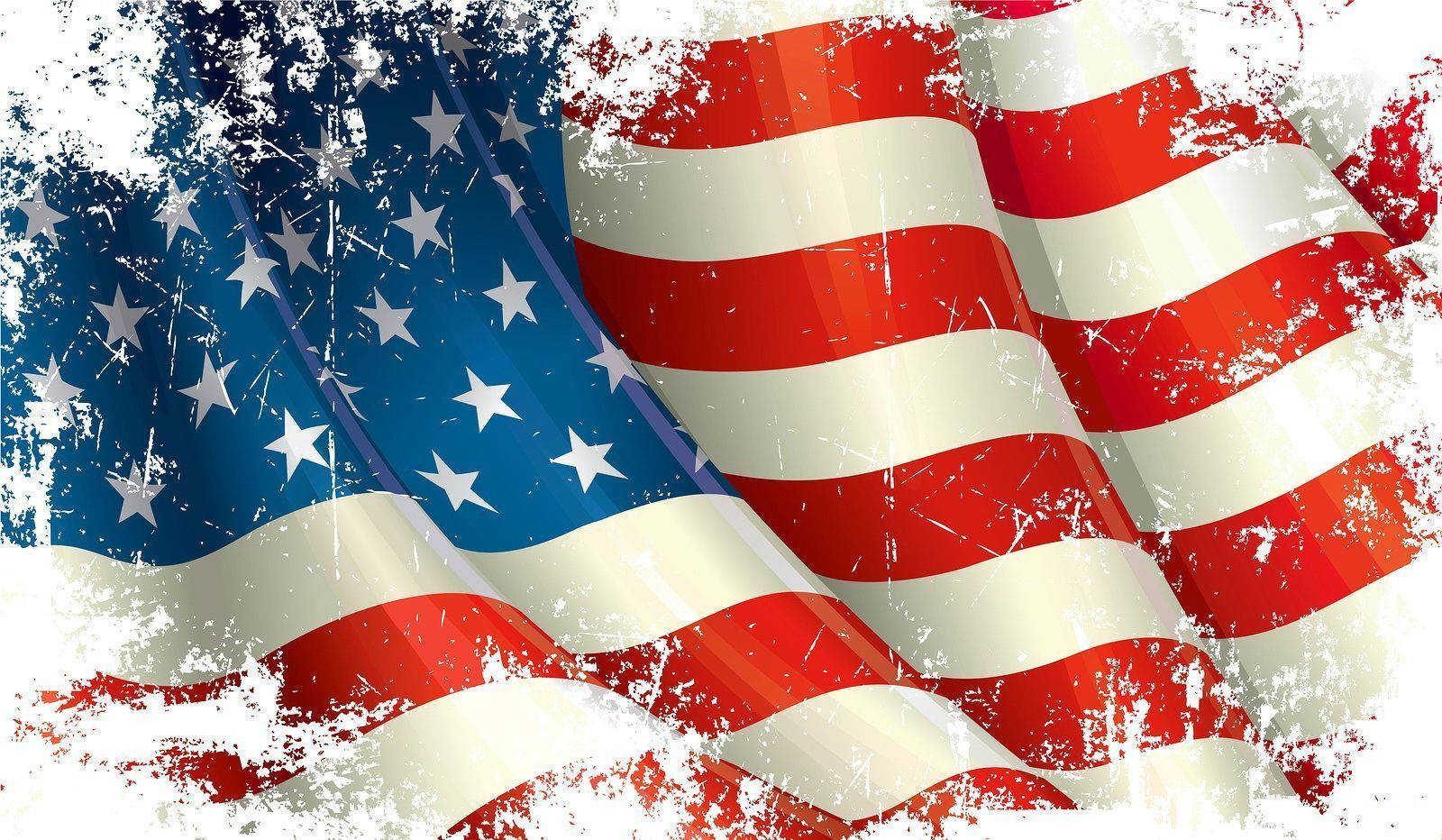 American Flag Digital Art Wallpaper