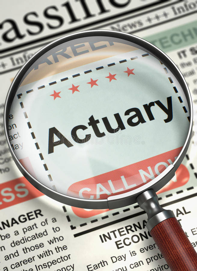 Analyzing Actuarial Work - A Mid-close Shot Of An Actuary Studying Data With A Magnifying Glass Wallpaper