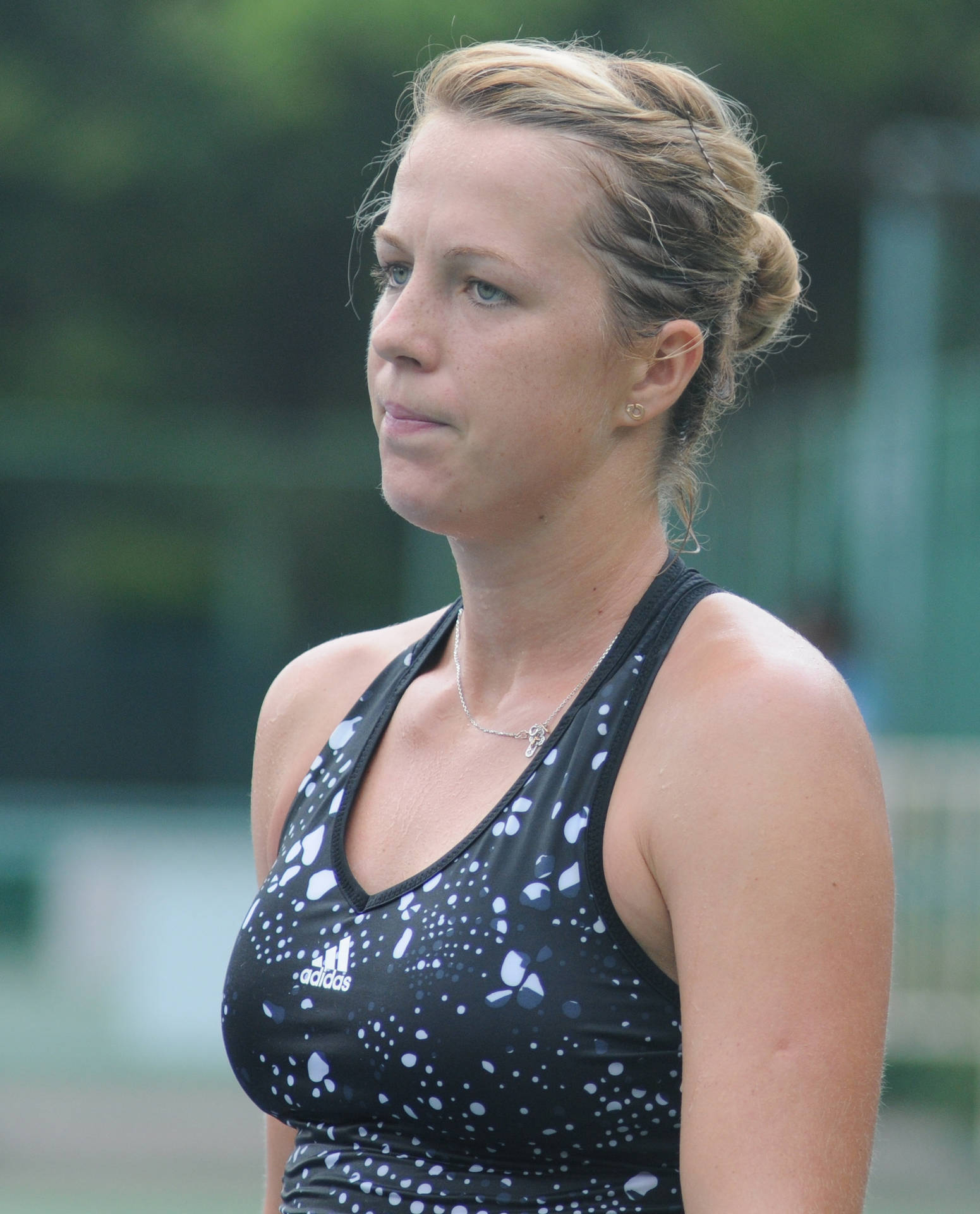 Anastasia Pavlyuchenkova Disgruntled Wallpaper