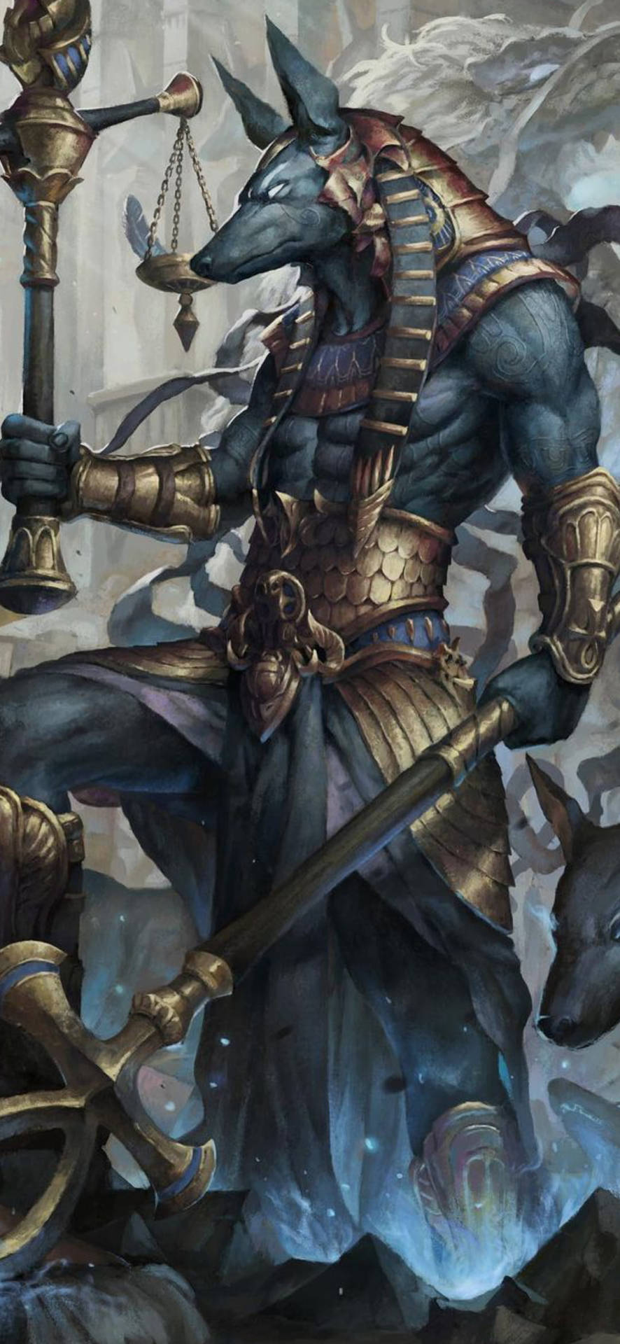 Anubis wallpaper discount