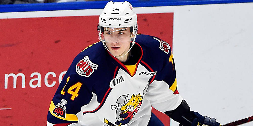 Andrei Svechnikov Ice Hockey Barrie Colts Wallpaper