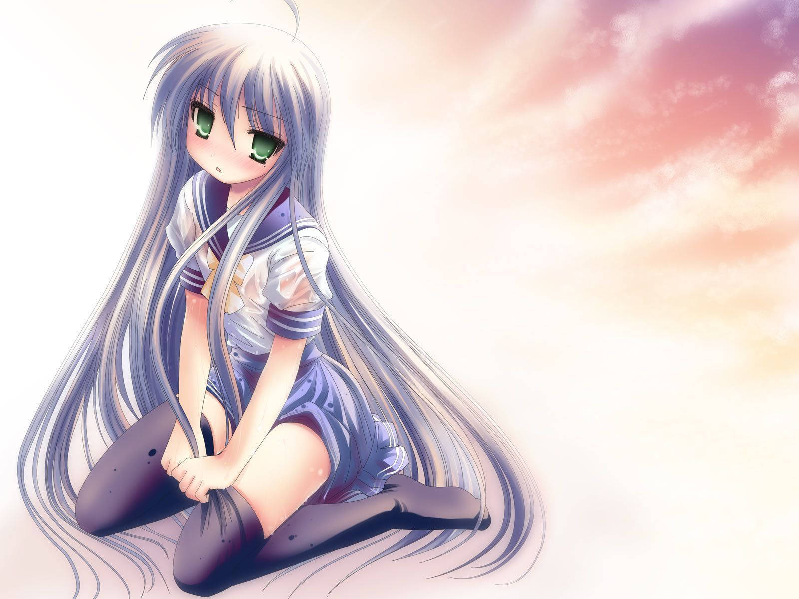 Angel Beats Girly Cartoon Wallpaper