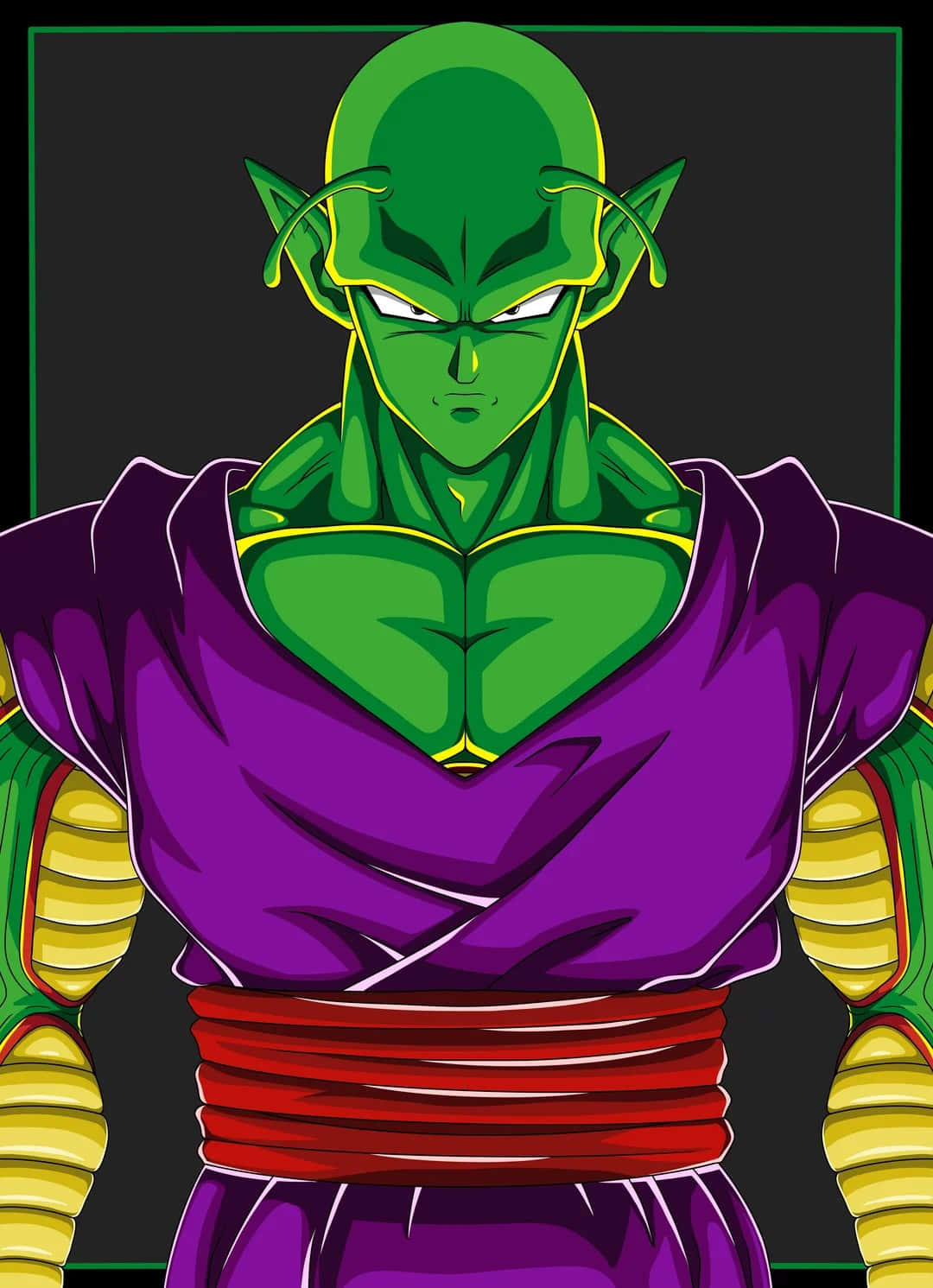 Animated Alien Warrior Piccolo Wallpaper