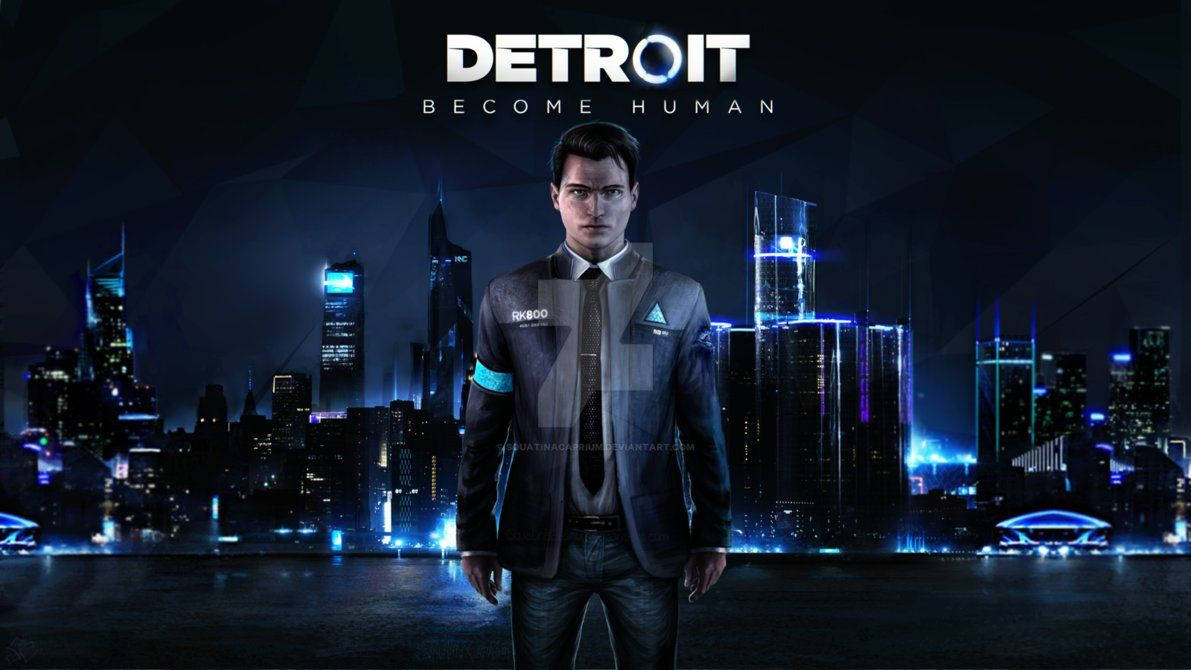 Animated Detroit Become Human Poster Wallpaper