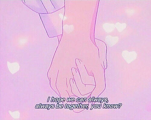 Anime Aesthetic Tumblr Quotes Wallpaper