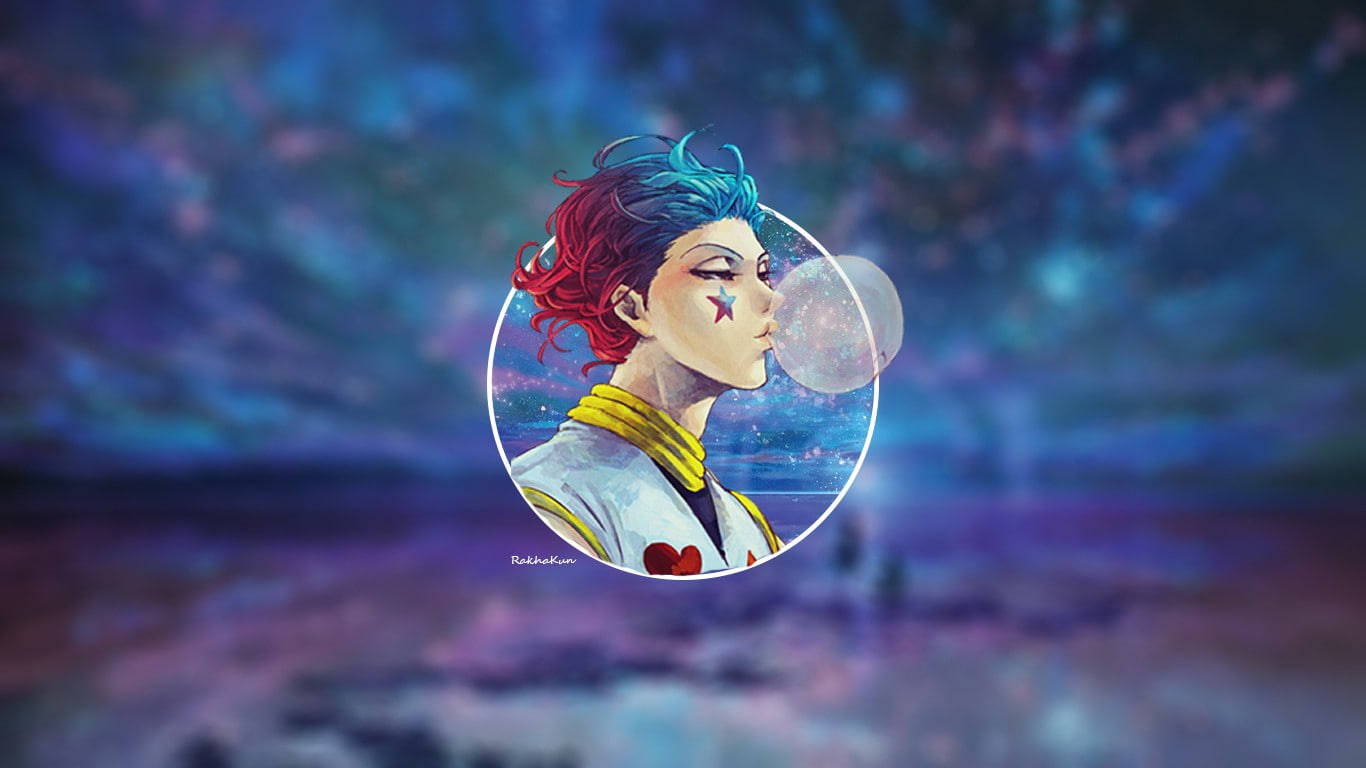 Anime Boys Cute Bubble Gum Hisoka Wallpaper