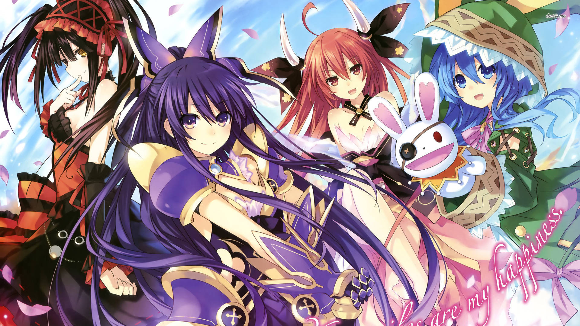 Anime Date A Live Girls Wallpaper