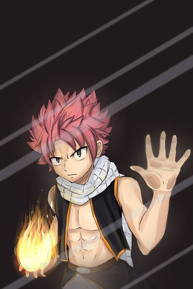 Anime Lock Screen Natsu Dragneel Wallpaper