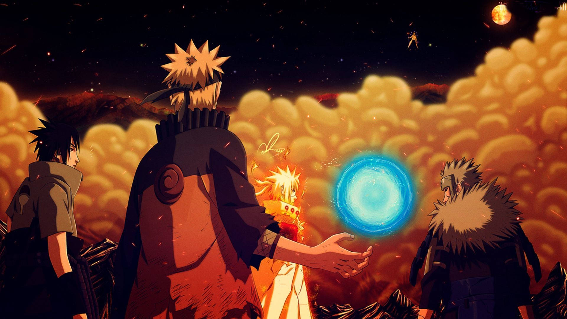 Anime Naruto Powerful Ninjas Wallpaper