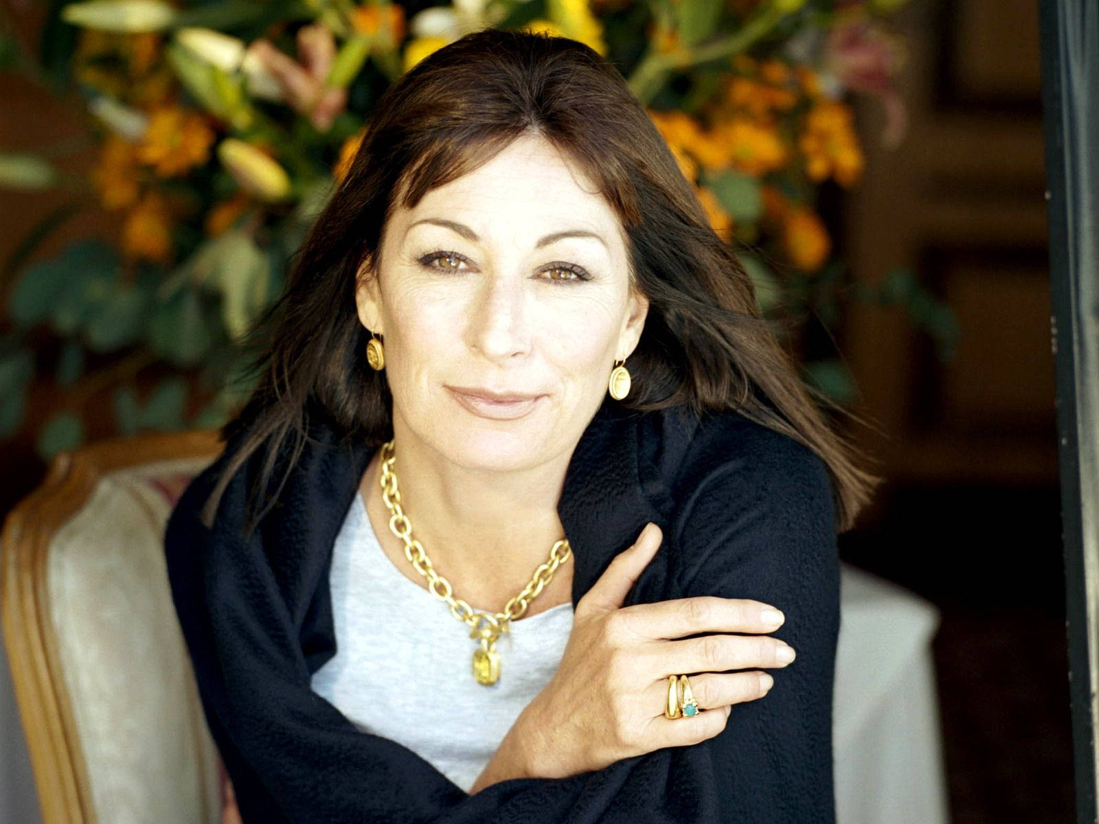 Anjelica Huston American Movie Actress Wallpaper