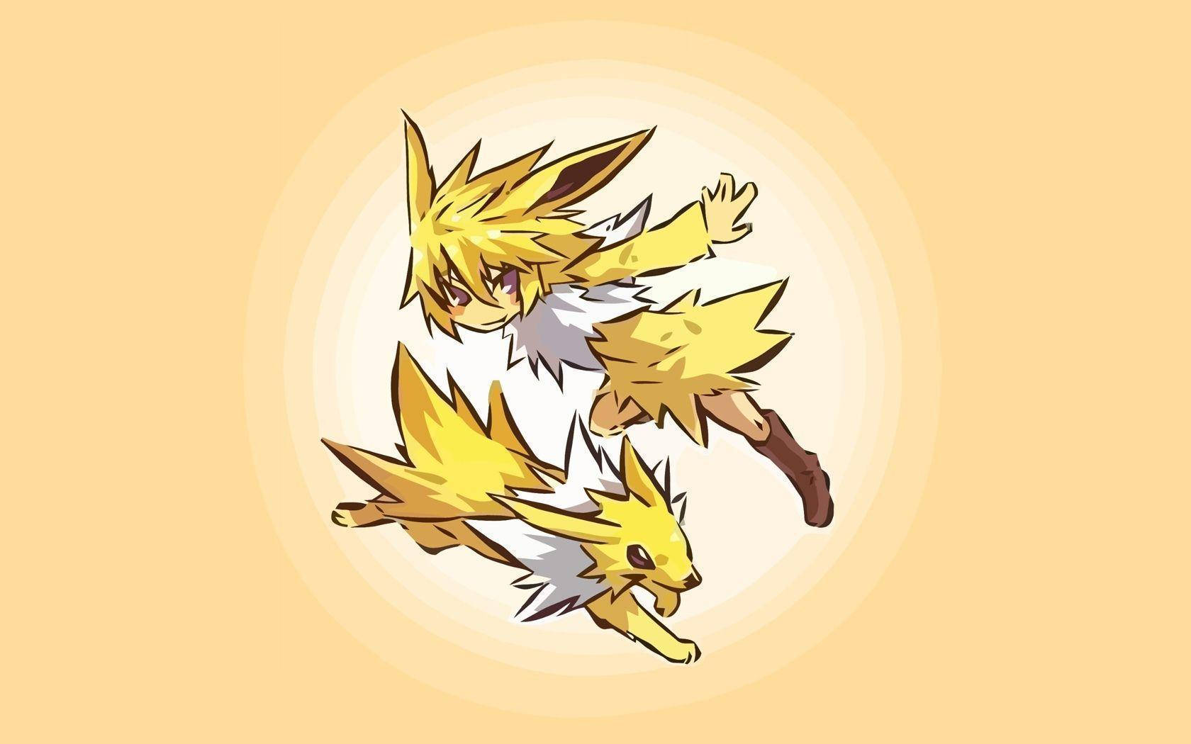 Anthro Jolteon Wallpaper