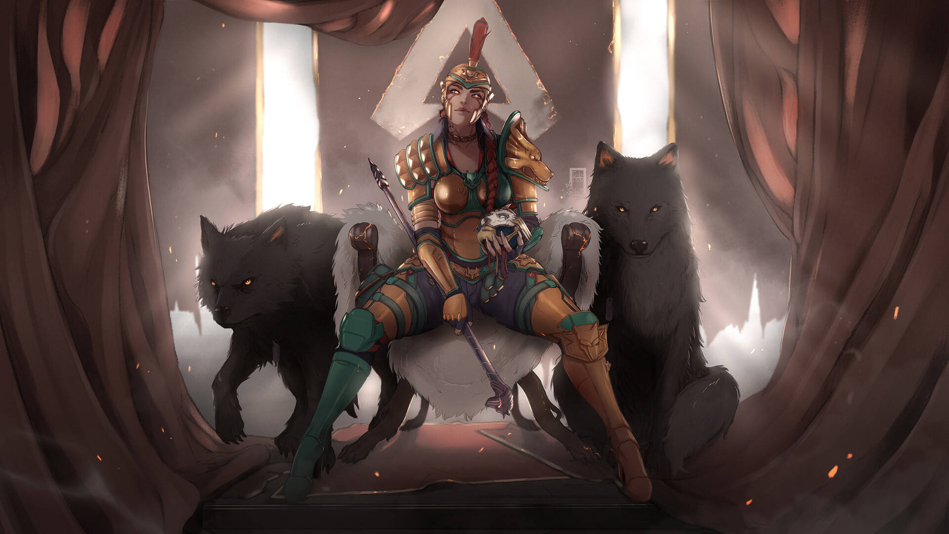 Apex Legends Loba Haute Hoplite Skin Wallpaper