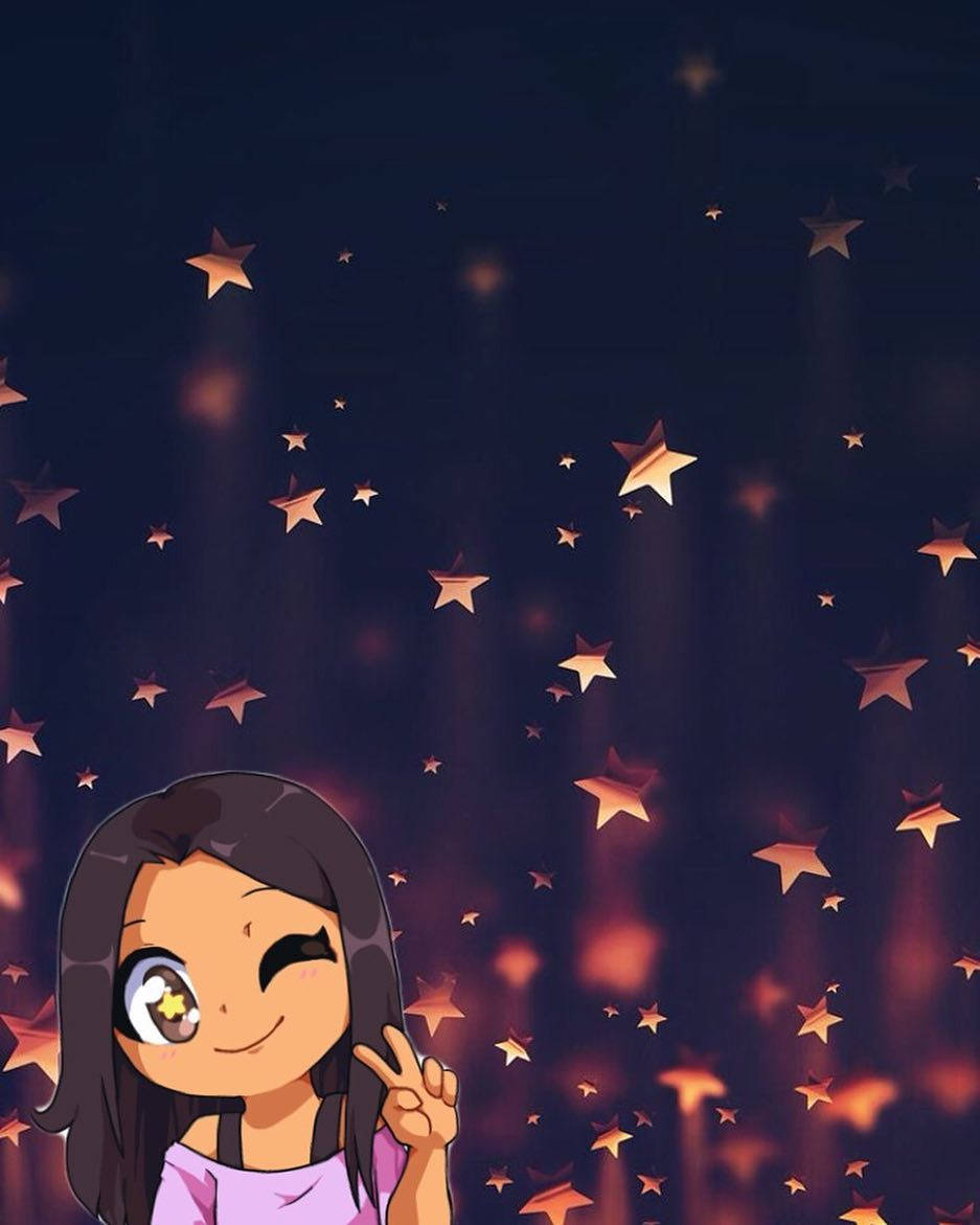 Aphmau Falling Stars Wallpaper