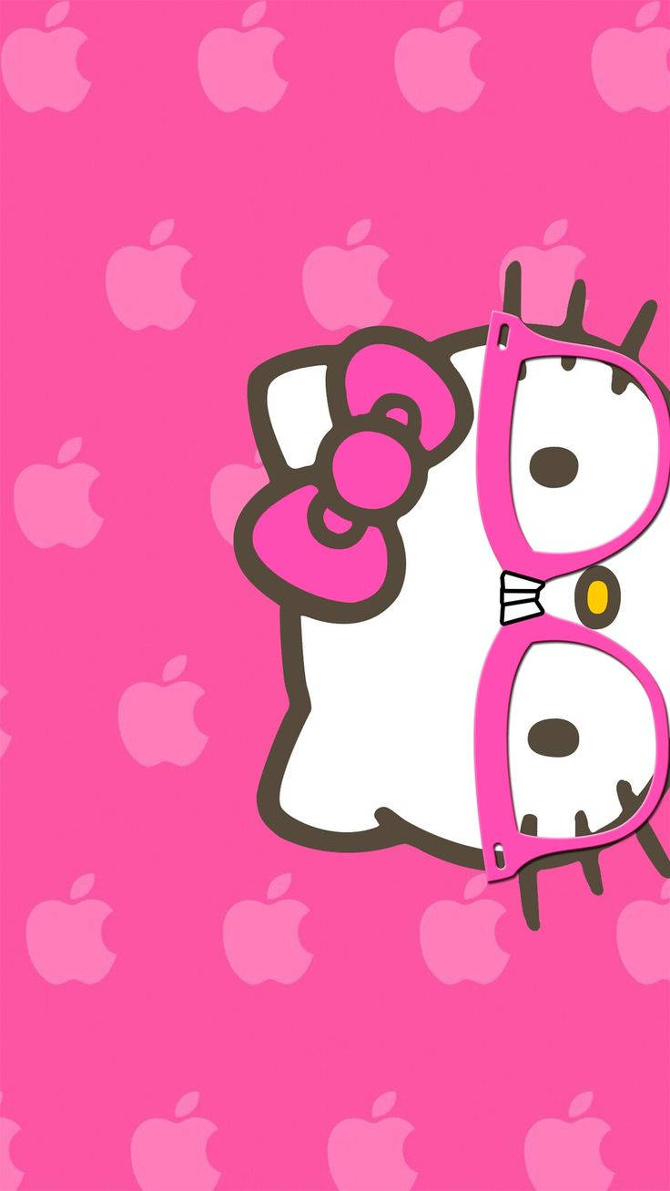 Apple Iphone Pink Hello Kitty Wallpaper