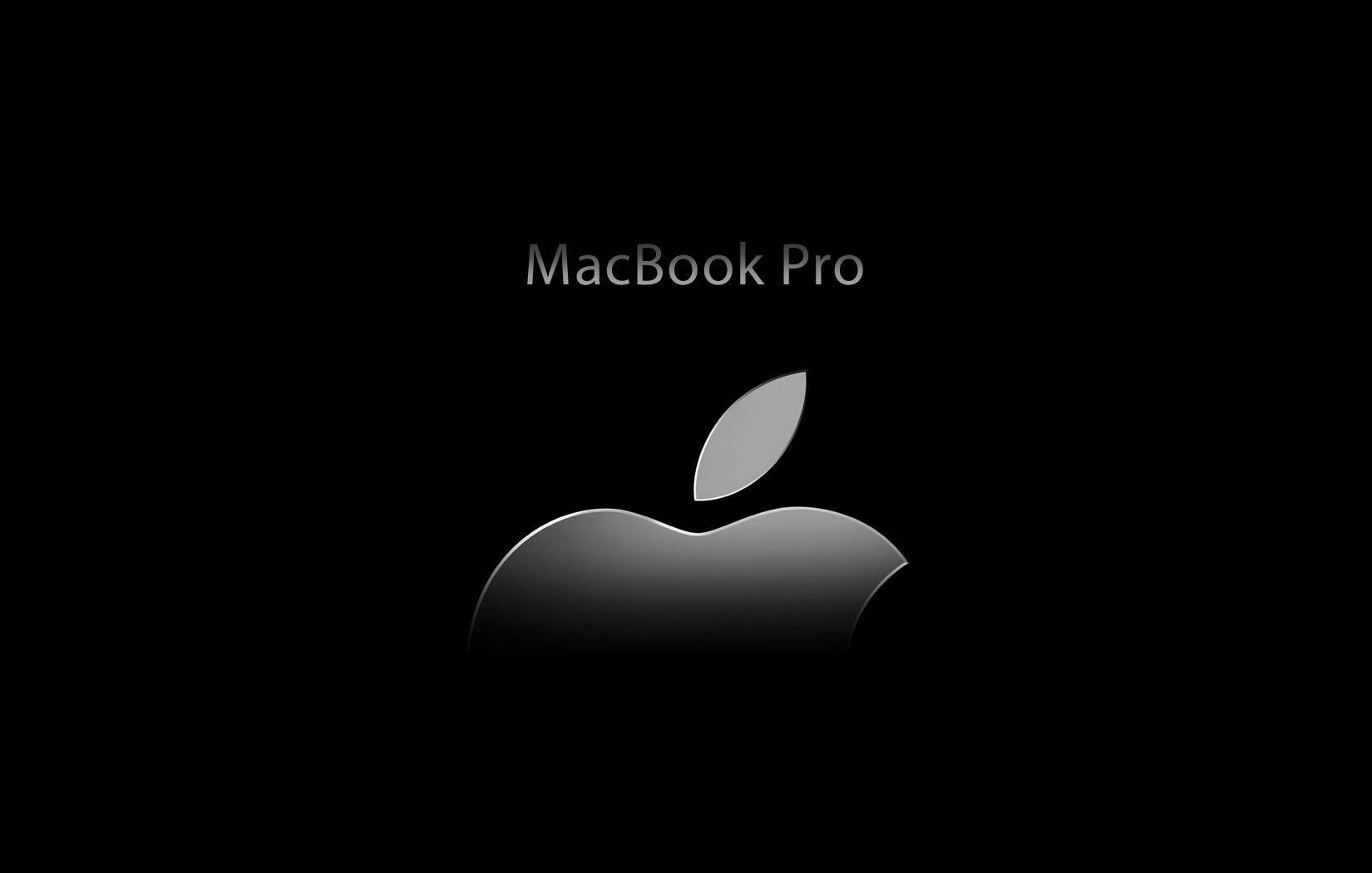 Apple Macbook Pro Black Wallpaper