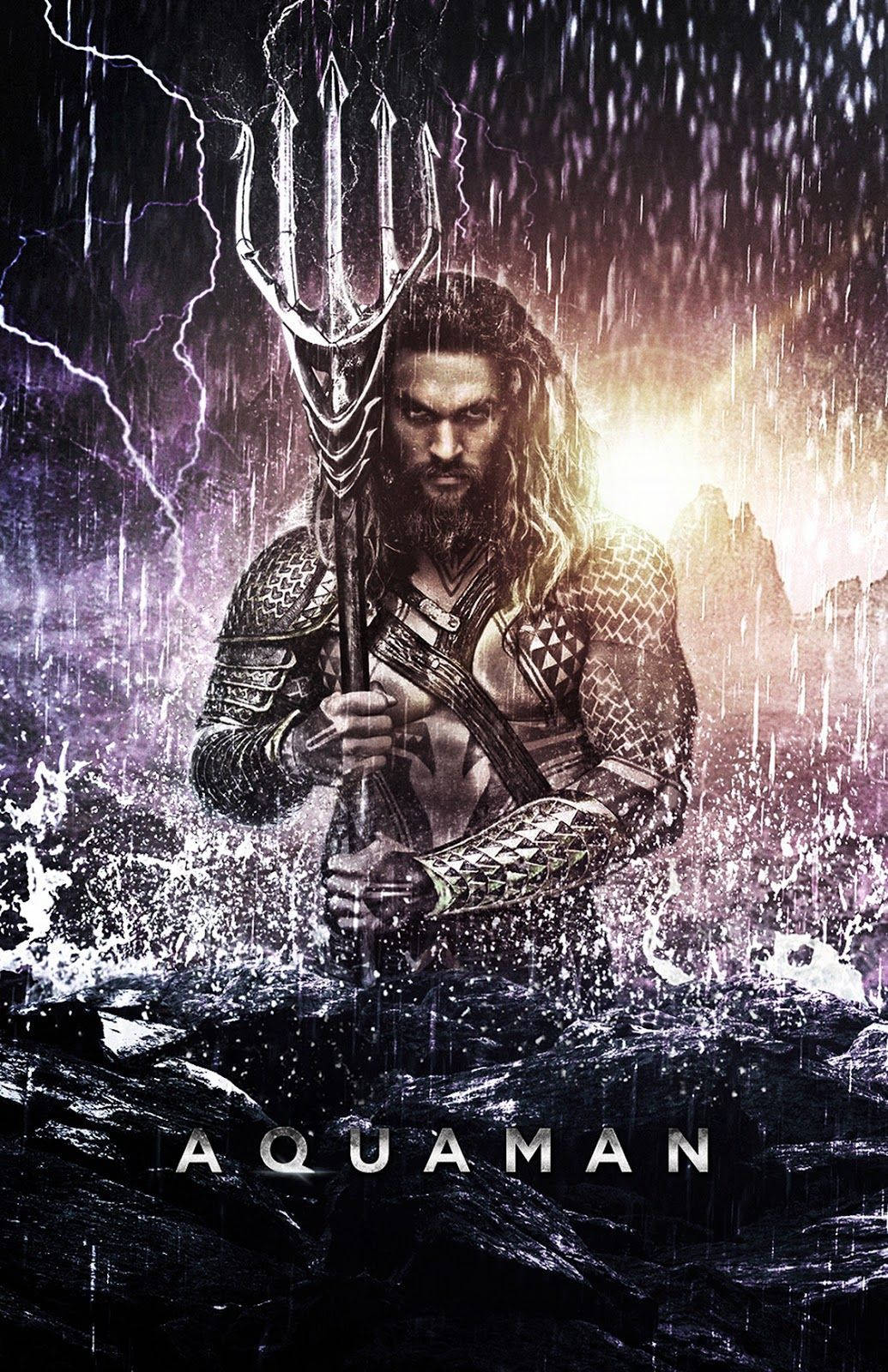 Aquaman Movie Poster Wallpaper