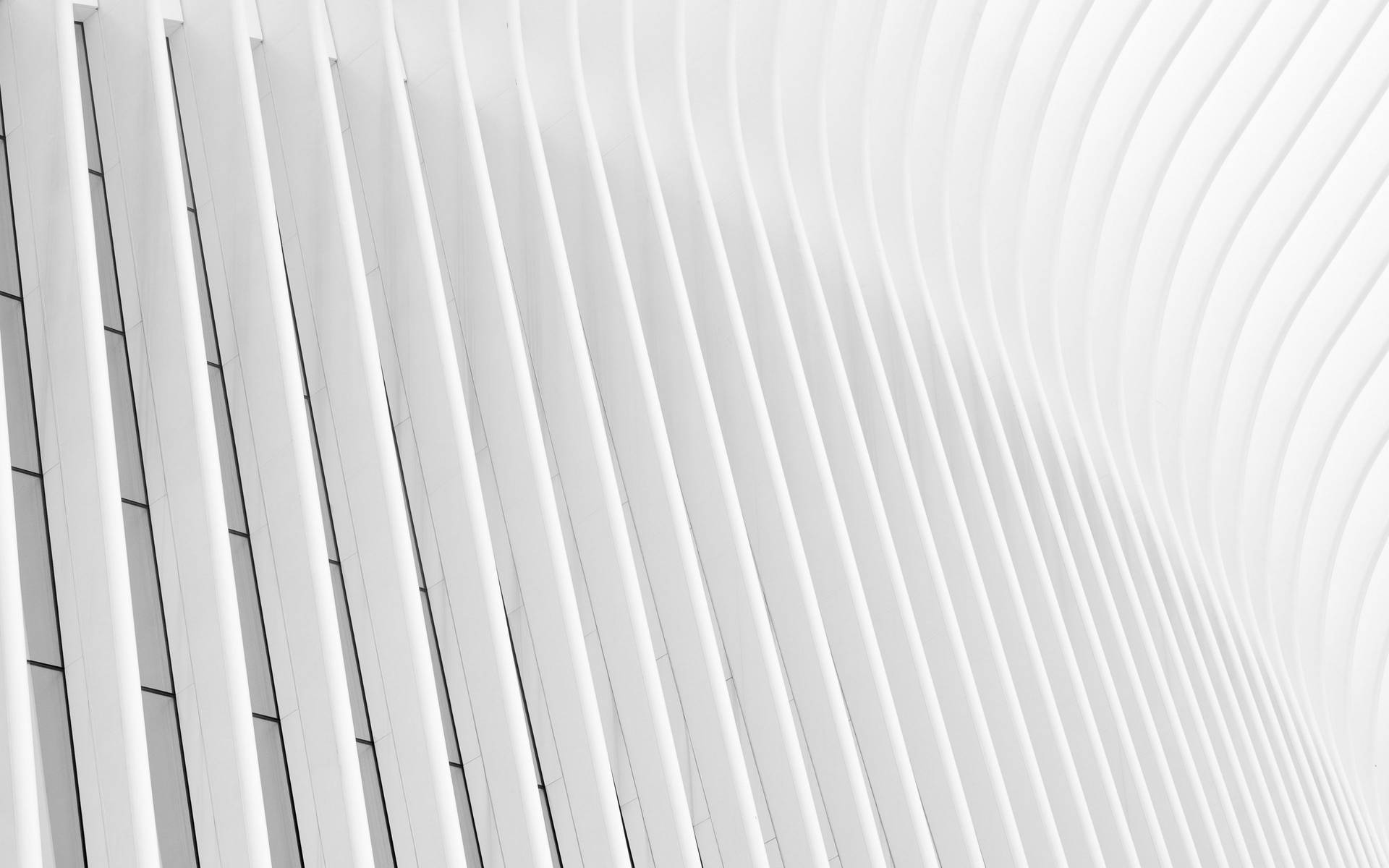 Architecture White Minimalist Wallpaper