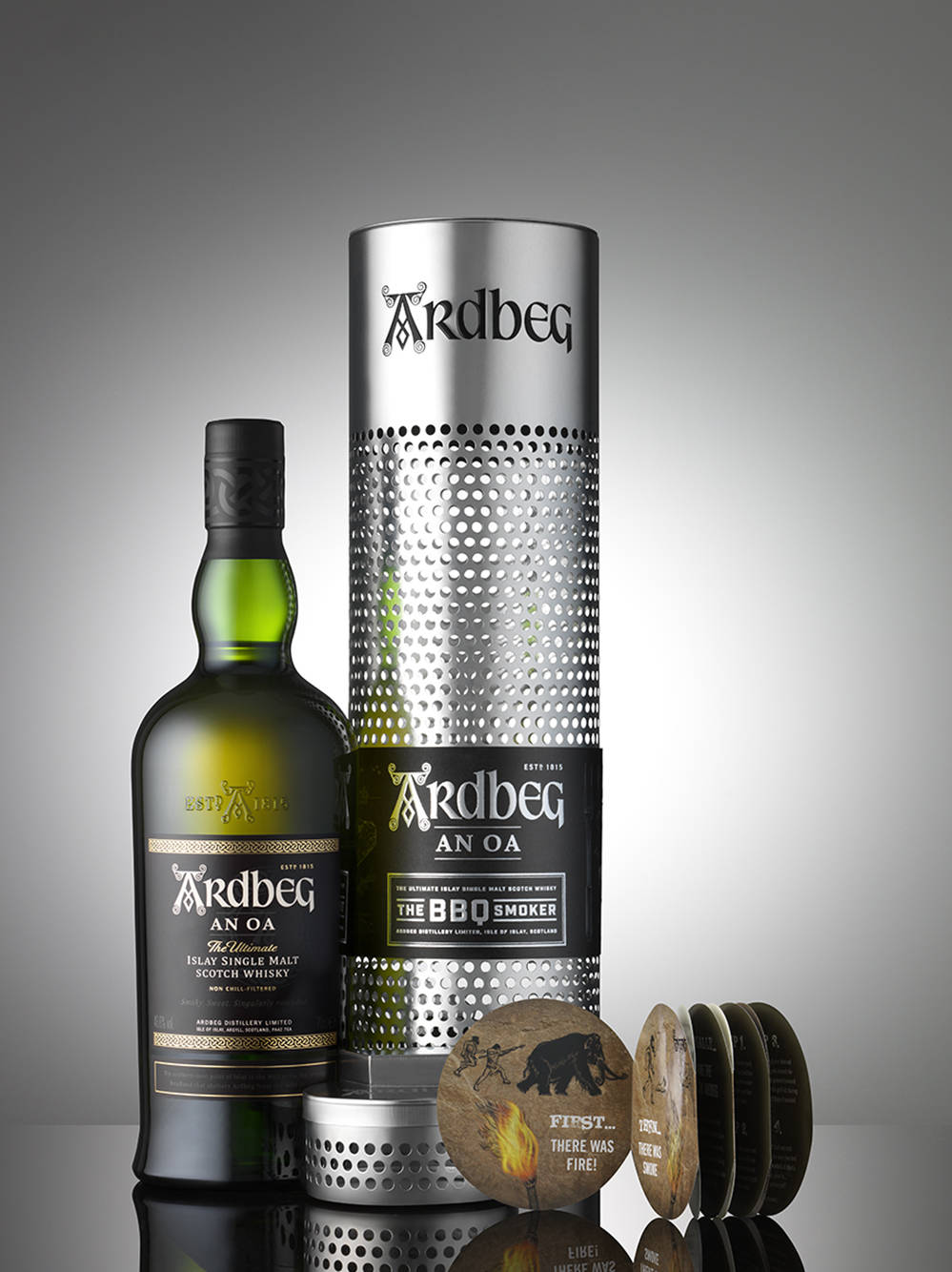 Ardbeg An Oa Whisky Bbq Smoker Edition Wallpaper