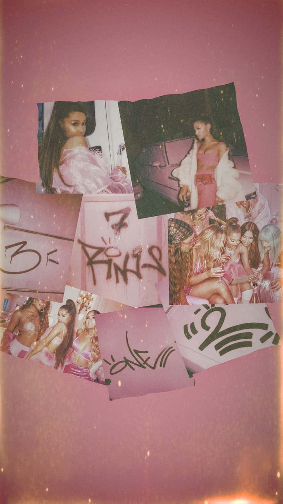 Ariana Grande With Her 7 Rings Wallpaper