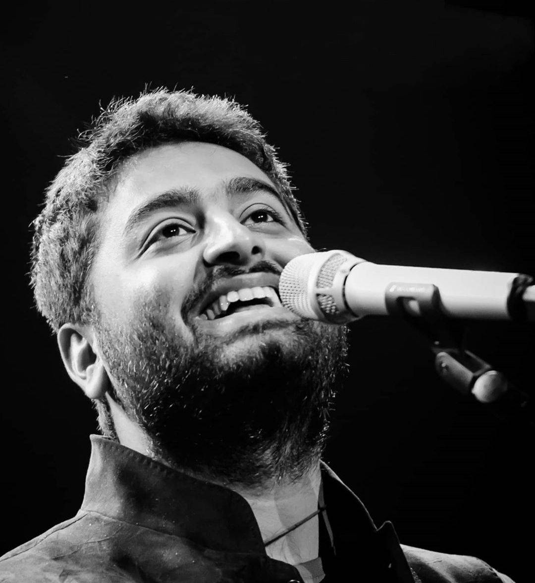 Arijit Singh Handsome Face Wallpaper