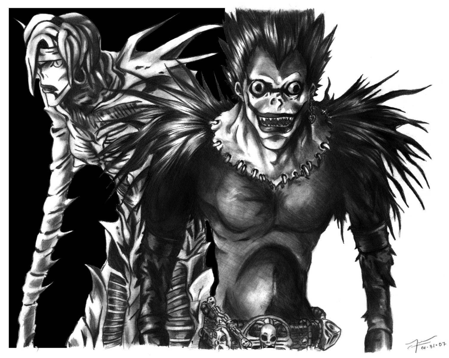 Arma And Ryuk Wallpaper