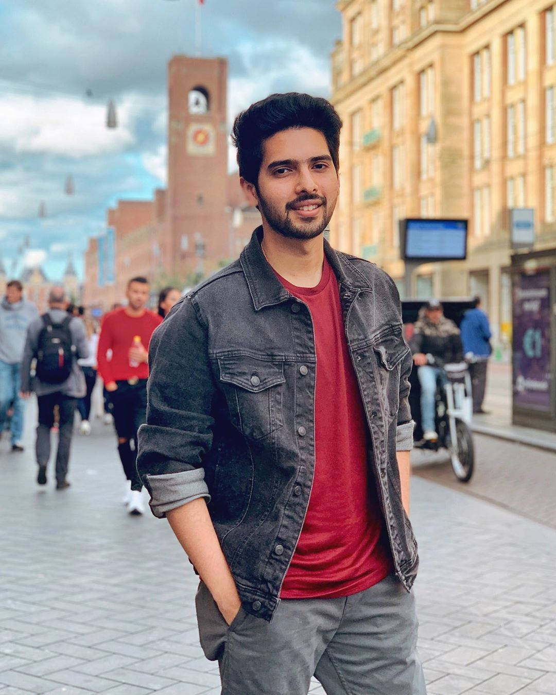 Armaan Malik Dark Denim Wallpaper