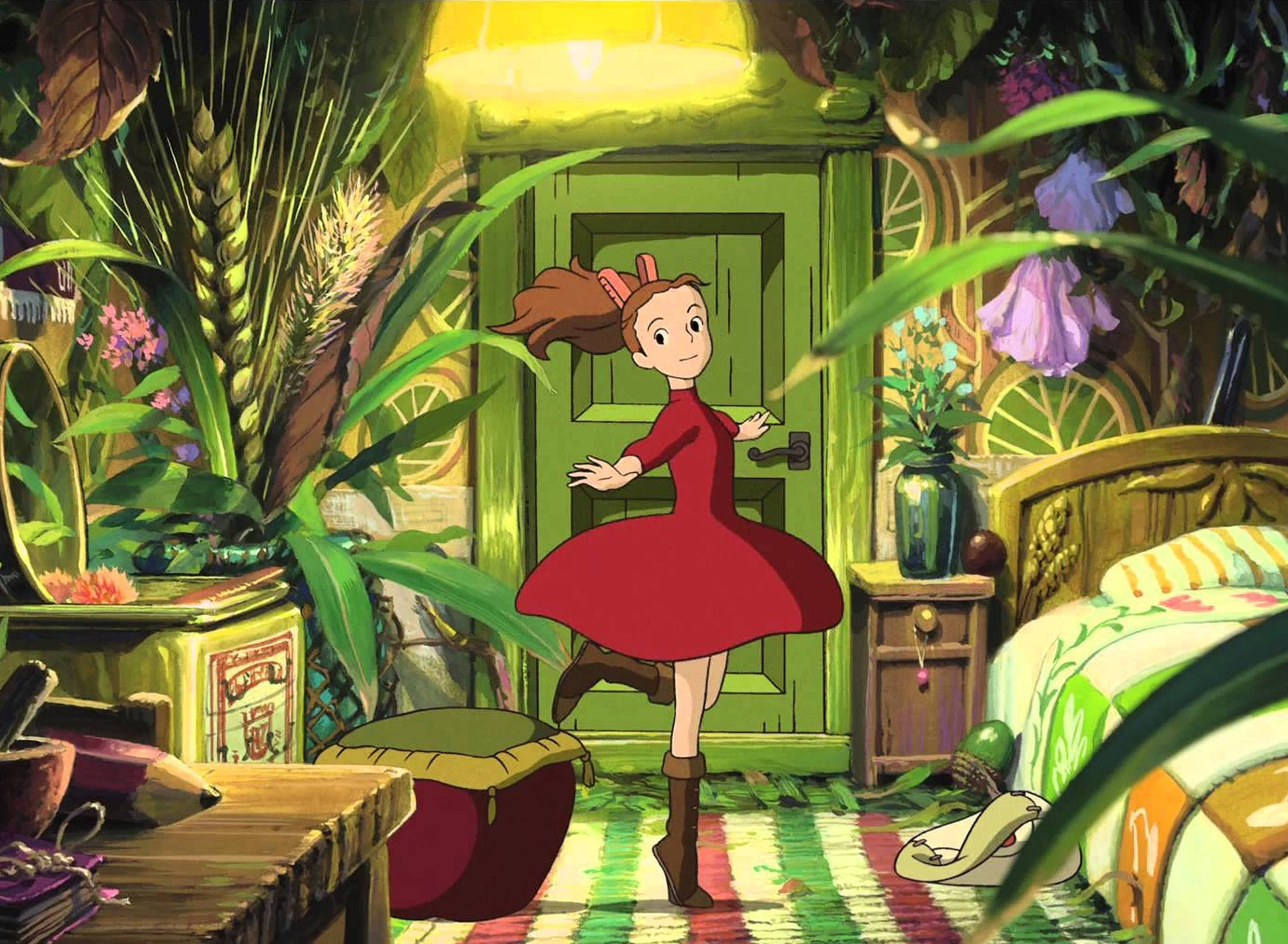 Arrietty Dancing Wallpaper