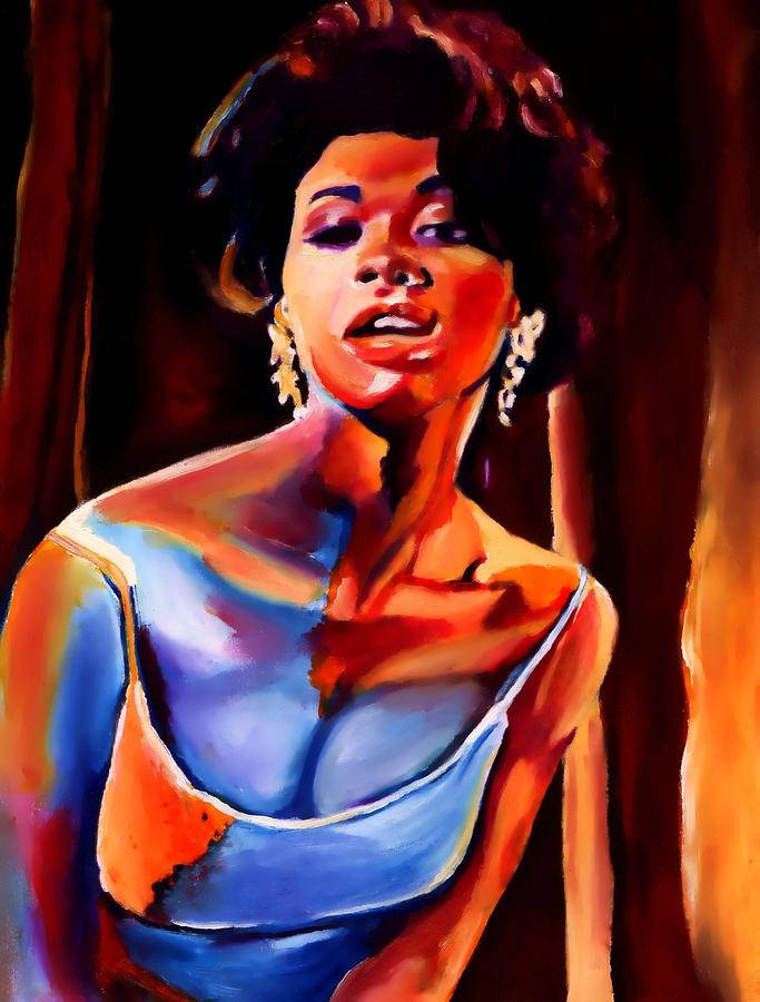 Artist Paint Sarah Vaughan Wallpaper