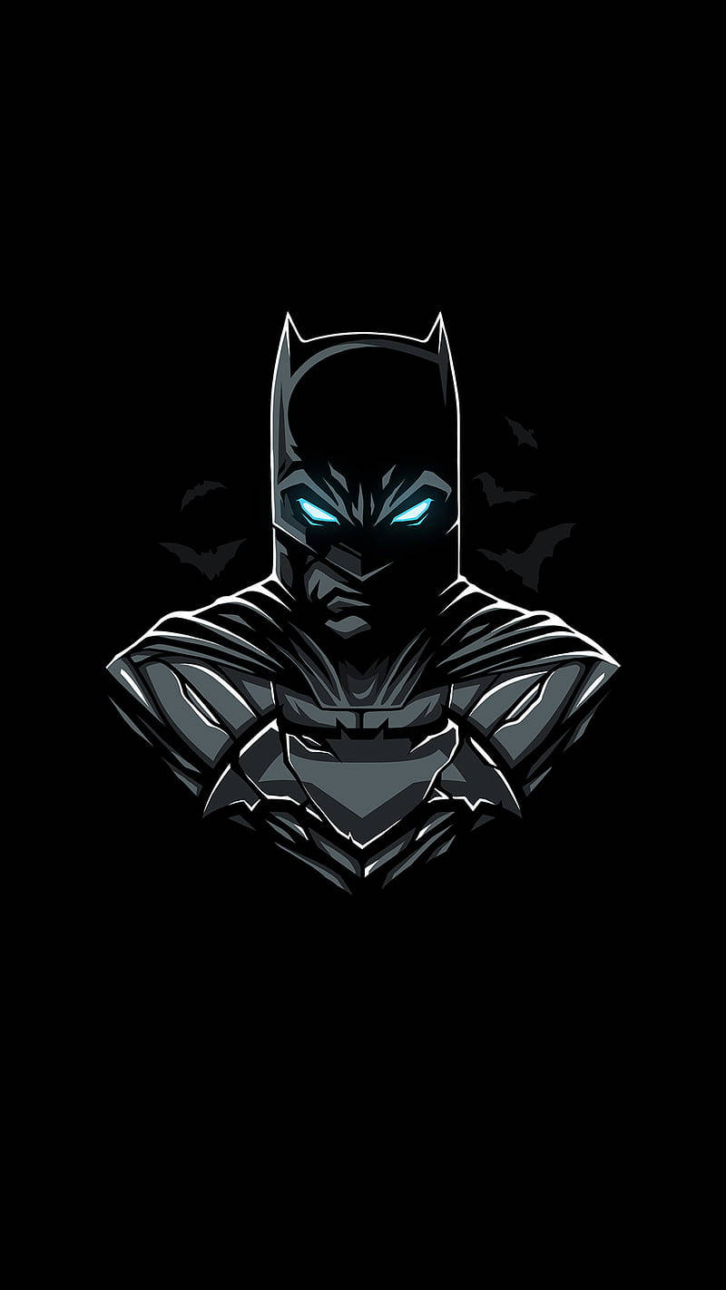 Artwork Depicting Batman Arkham Knight Iphone Wallpaper