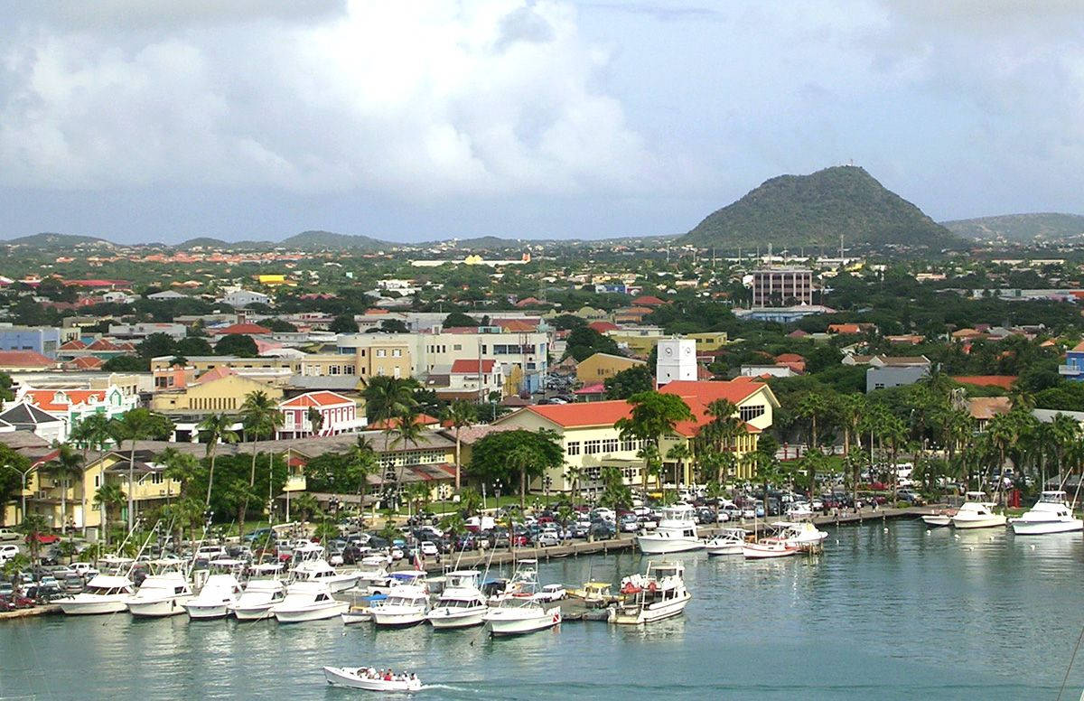 Aruba Oranjestad City Wallpaper